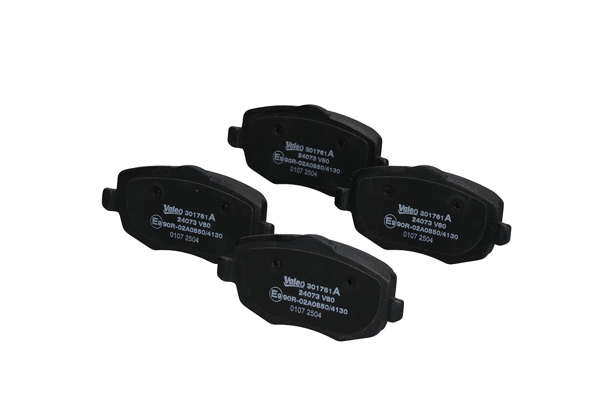 Jeu de 4 plaquettes de frein VALEO ref. 301761A